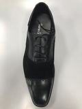 Mario Samello men's black oxford cap toe shoes 1755-W8